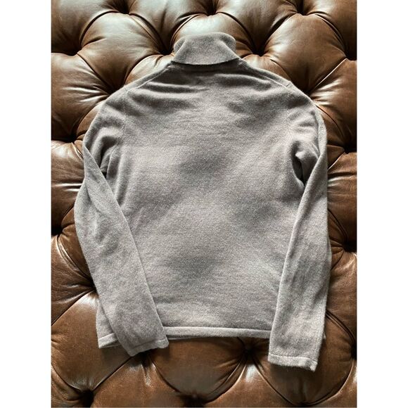 Lord & Taylor Gray Turtleneck Sweater - Picture 2 of 7